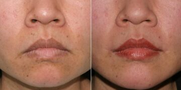non surgical facelift before and after
