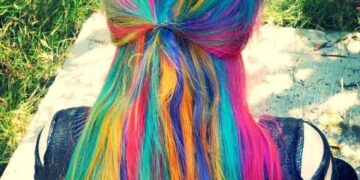 rainbow hair