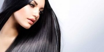 long straight hair