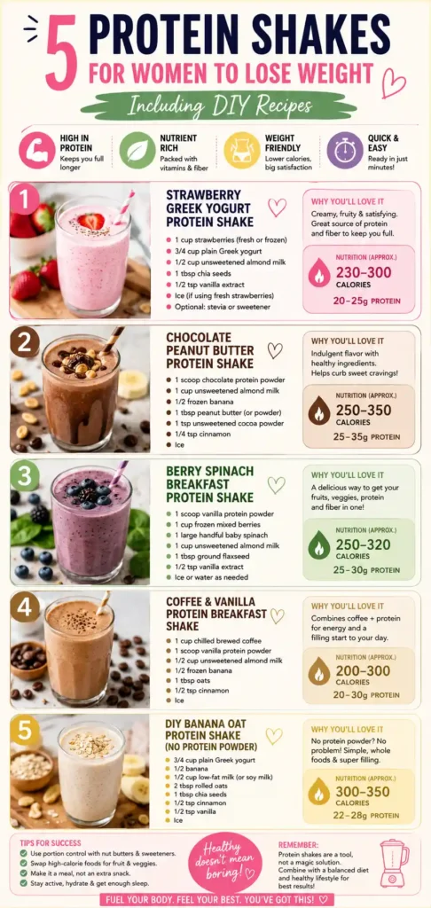 protein shakes for women