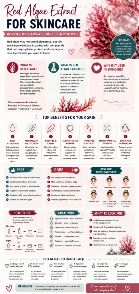 pin red algae extract