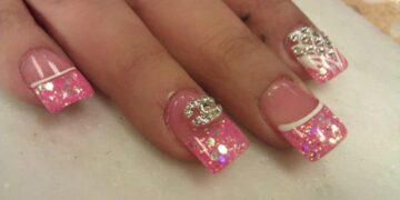 1 acrylic nails design