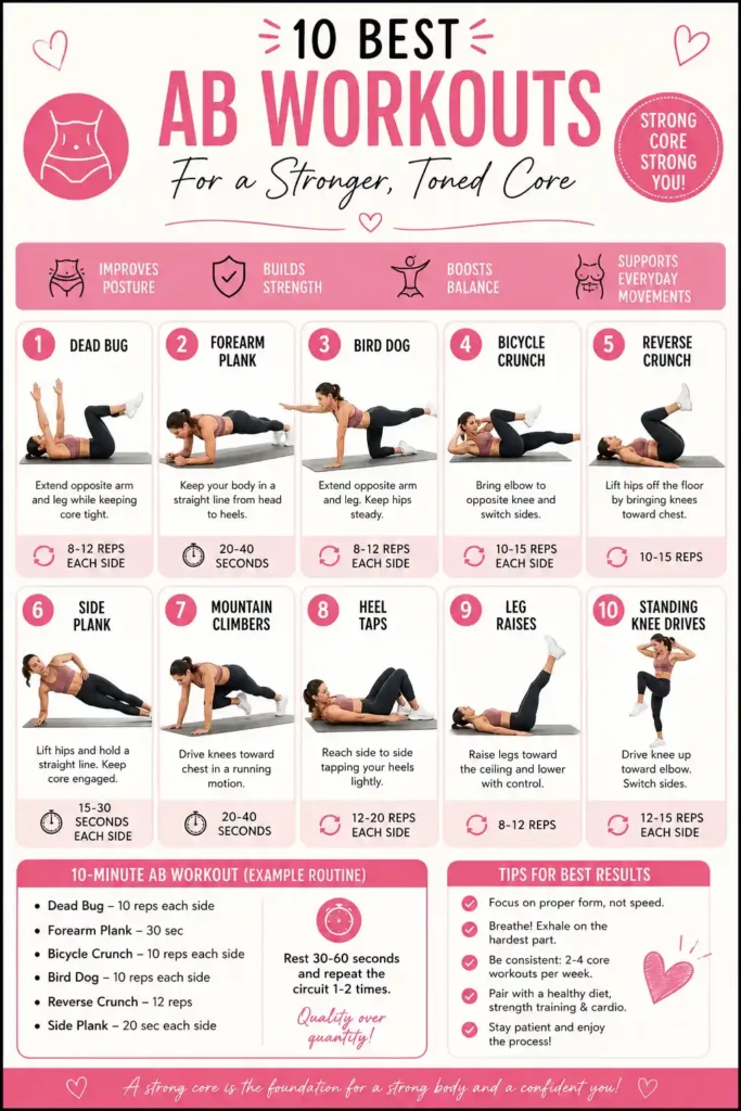 10 Best Ab Workouts