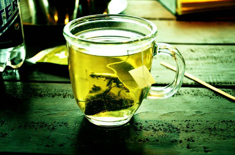 2 green tea cup