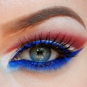 4th of July makeup