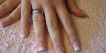 3. nude nail designs french nude polish