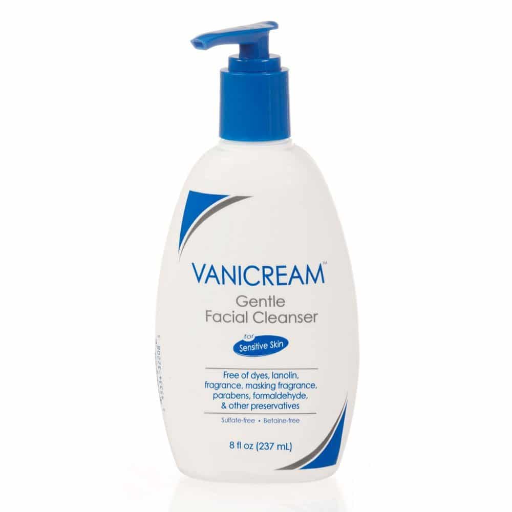 best face wash for combination skin vanicream gentle facial cleanser