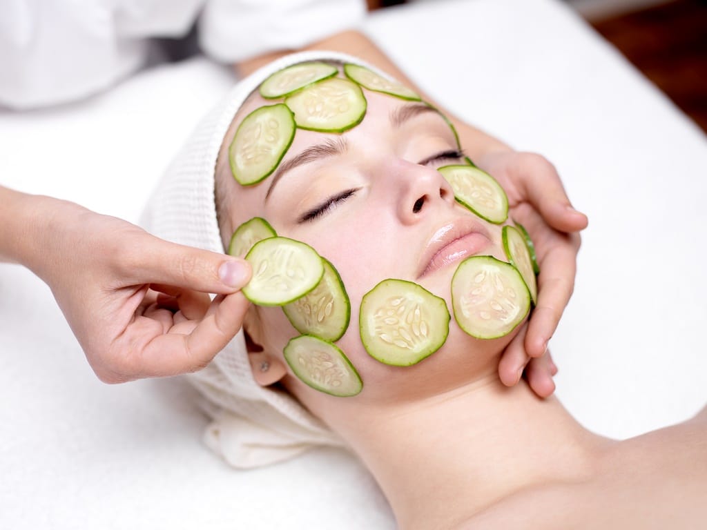 Make the Anti Blemish Cucumber Face Mask