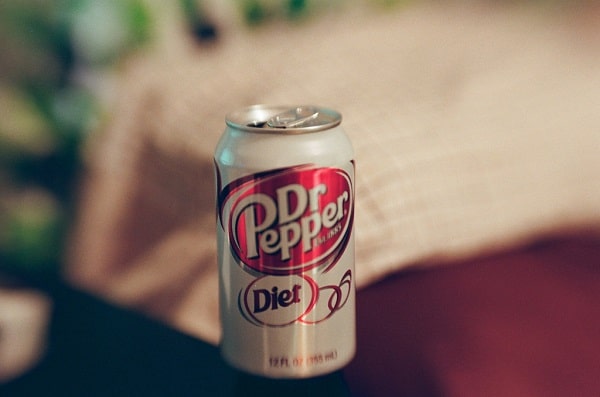 Can of diet Dr. Pepper