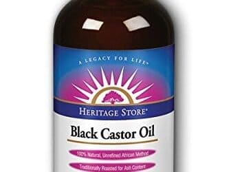 Fragrance Free Black Castor Oil By Heritage Store