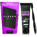 Activated Charcoal Teeth Whitening Natural Toothpaste Kit