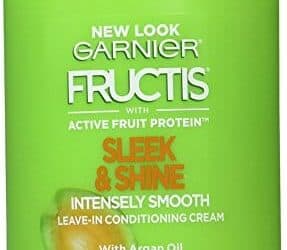 Garnier Fructis Sleek Shine Intensely Smooth Leave In Conditioning Cream