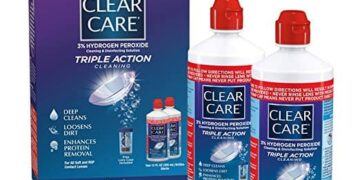 Clear Care Cleaning & Disinfecting Solution with Lens Case
