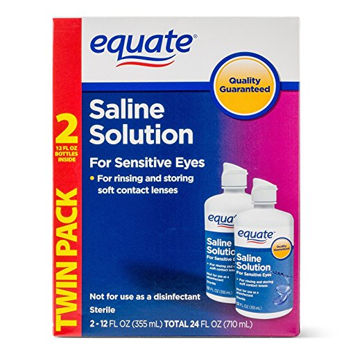 quate Saline Solution Contact Lens Solution for Sensitive Eyes