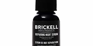 Brickell Men’s Anti Aging Repairing Night Serum
