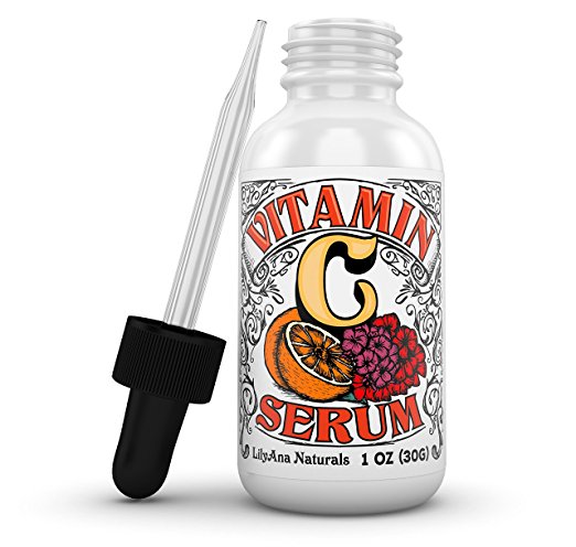 Vitamin C Serum with Hyaluronic Acid for Face and Eyes