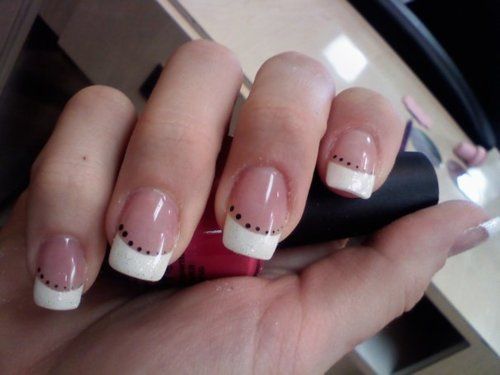 french manicure for short nails
