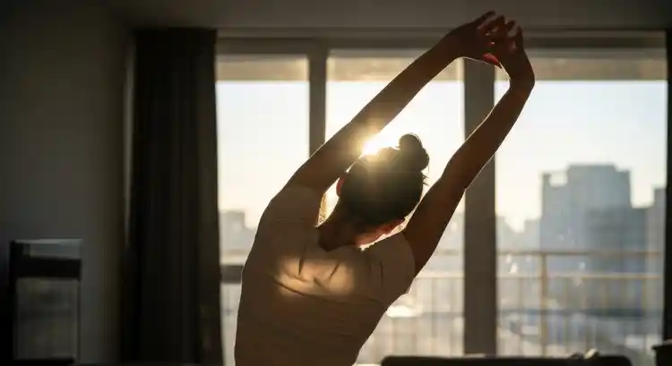 img morning stretches
