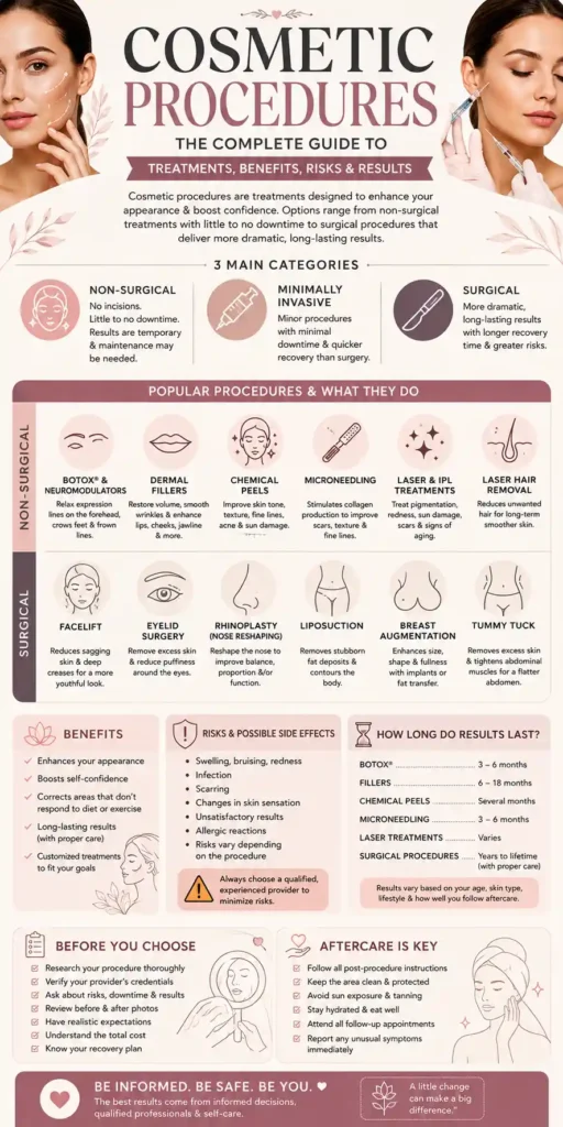 pin cosmetic procedures guide