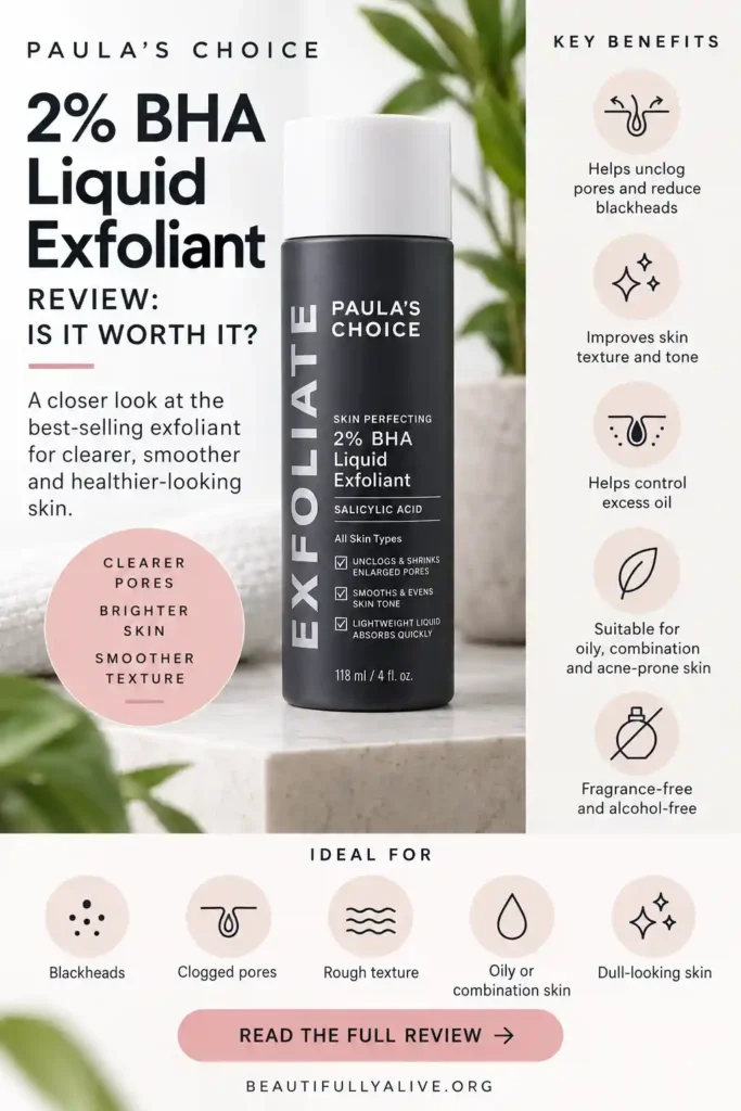 pin Paula’s Choice 2% BHA Review